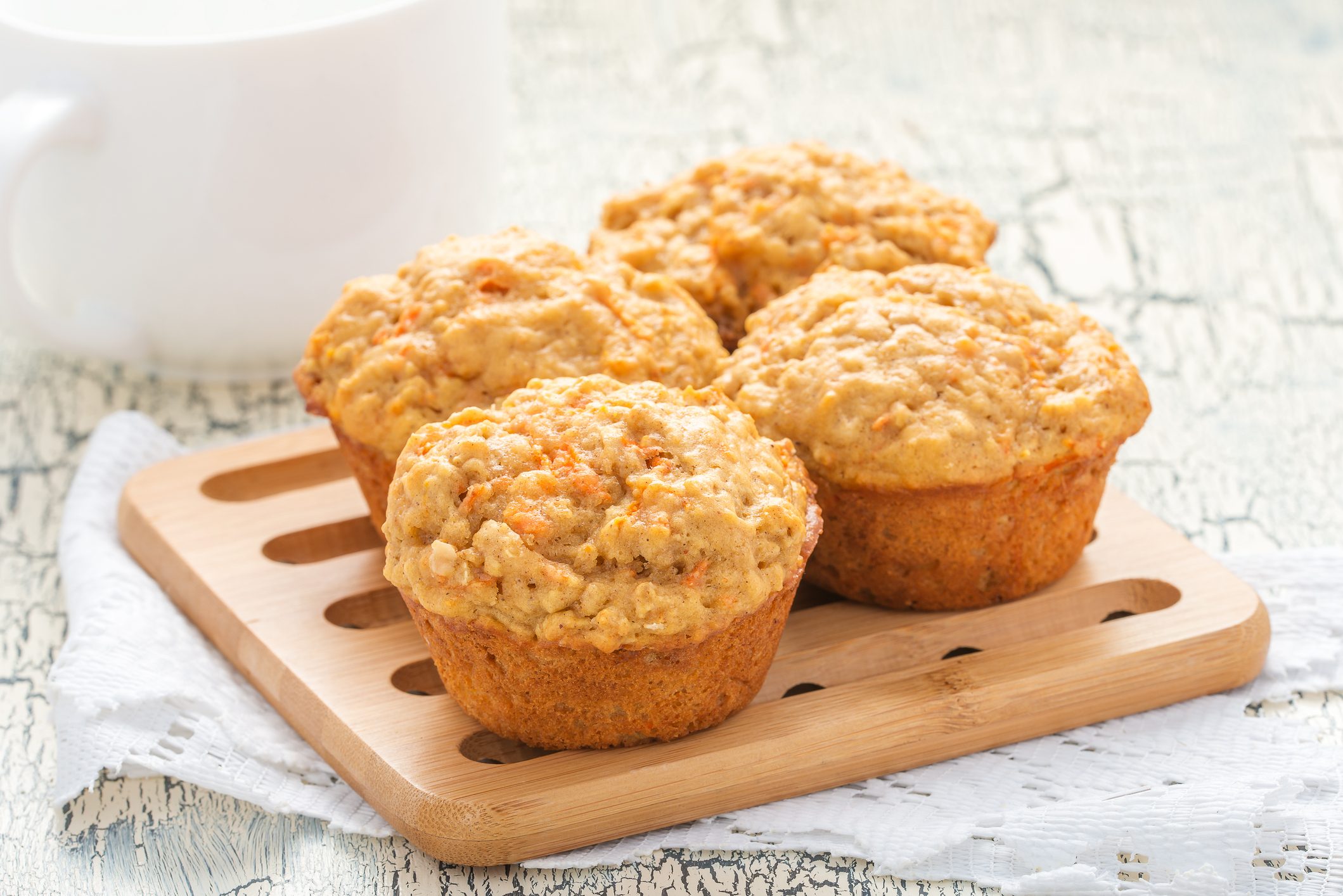 Carrot Oatmeal Muffins