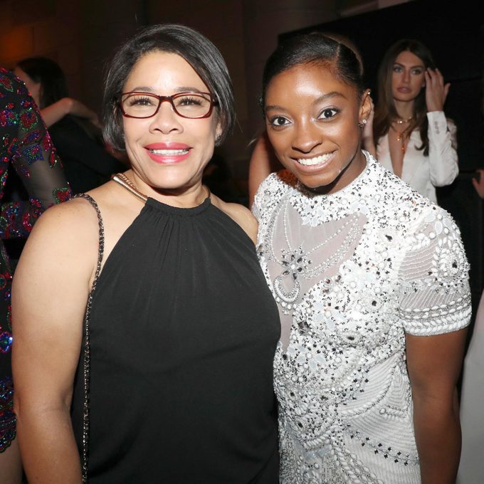 Simone Biles Mom and her mom