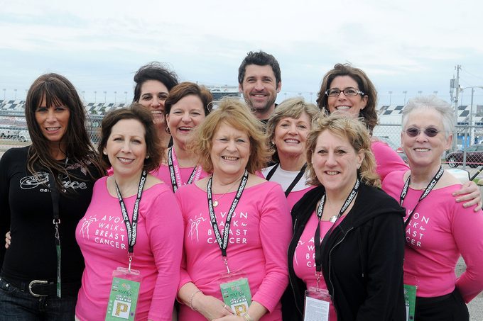 Patrick Dempsey And Avon Racing Event