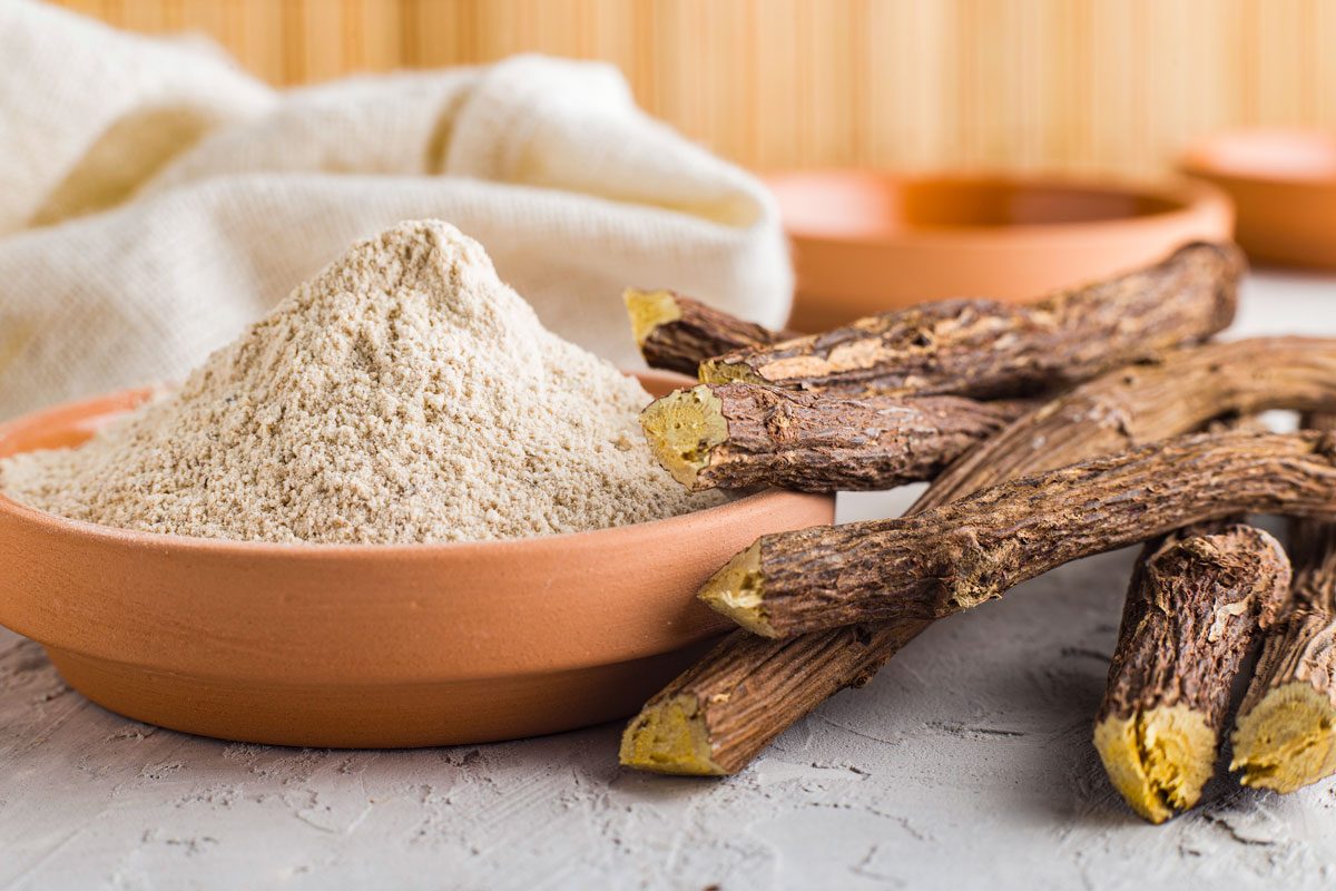 Sore Throat Remedies - licorice root powder